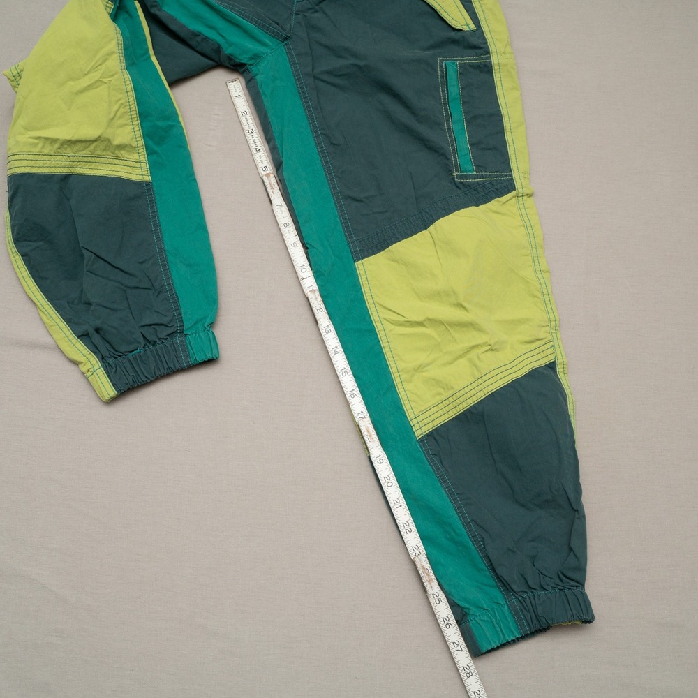 Colorblock Green Cargo Jogger Pants - Unbranded - Picture 4 of 9